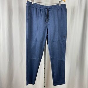 Spyder Active Men's XL Performance Joggers Pants Navy Blue Breathable Running